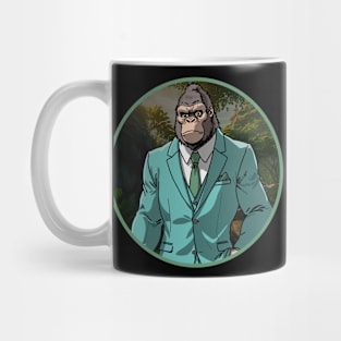 Suited Gorilla Mug